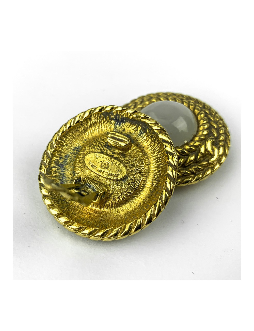 Boucles d'oreille CHANEL Vintage