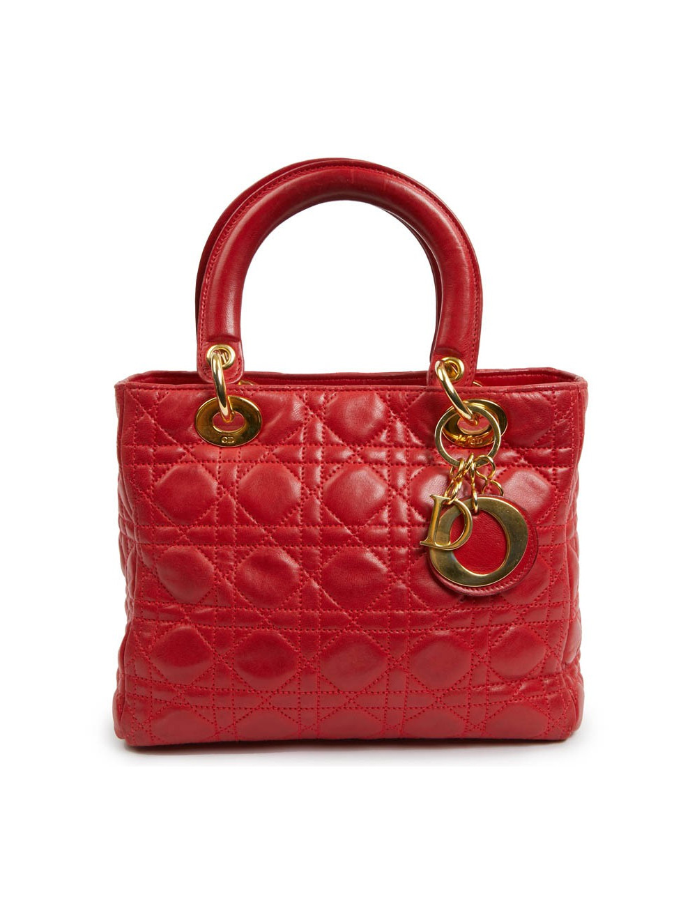Sac Lady DIOR rouge 