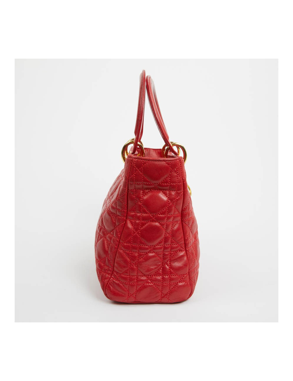 Sac Lady DIOR rouge 