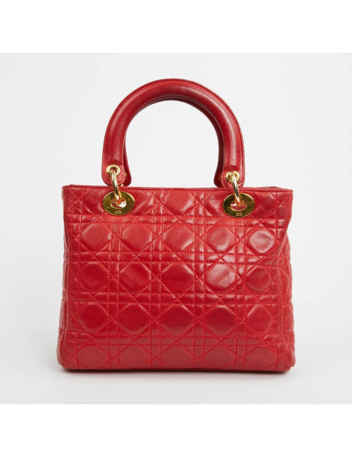 Sac Lady DIOR rouge 