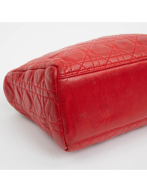 Sac Lady DIOR rouge 
