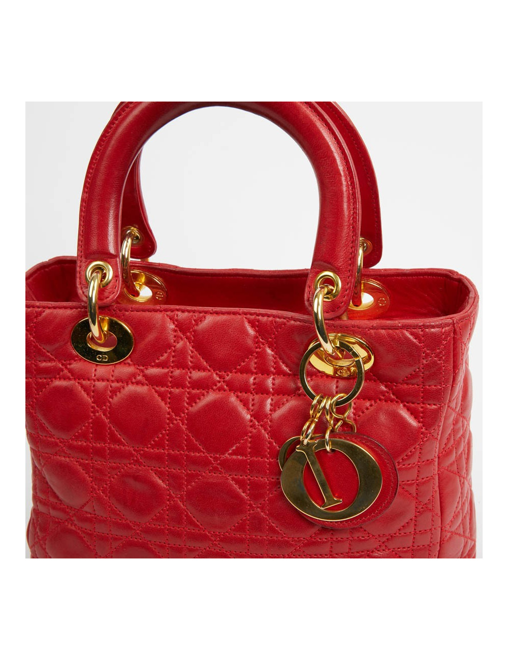 Sac Lady DIOR rouge 