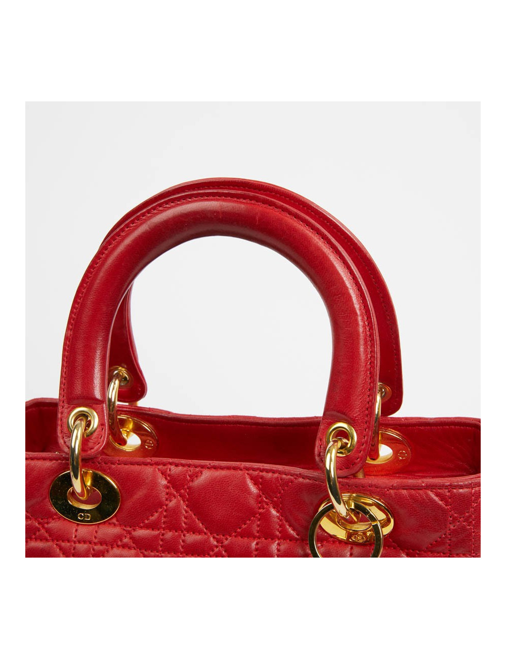 Sac Lady DIOR rouge 