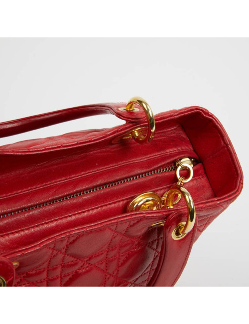 Sac Lady DIOR rouge 