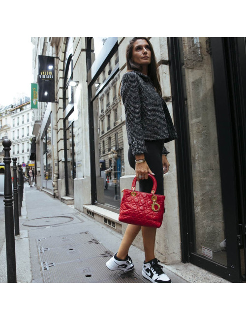 Sac Lady DIOR rouge 