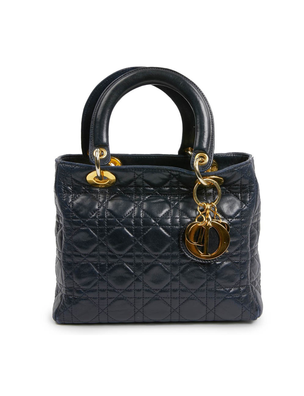 Sac Lady DIOR bleu marine