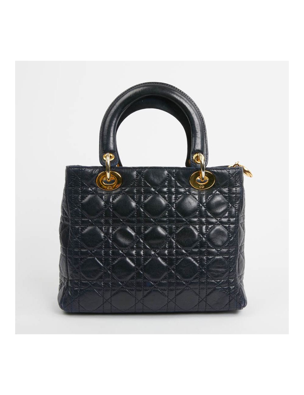 Sac Lady DIOR bleu marine