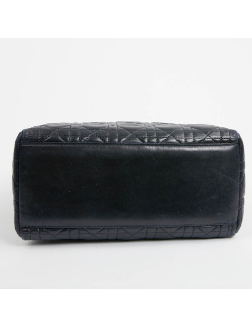 Sac Lady DIOR bleu marine