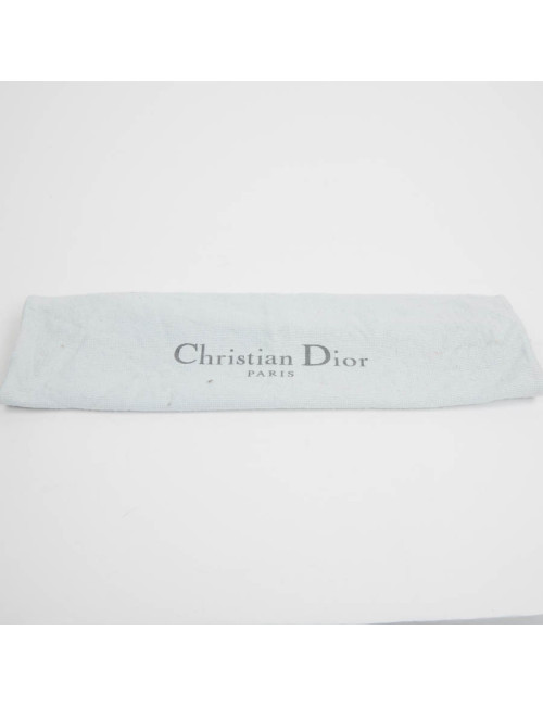 Sac Lady Dior cuir bleu marine