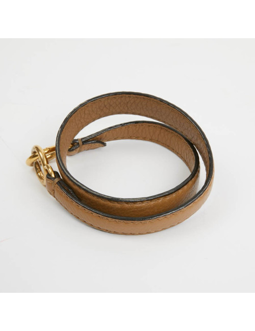 Peekaboo FENDI GM cuir grainé gold