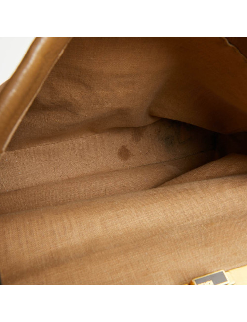 Peekaboo FENDI GM cuir grainé gold