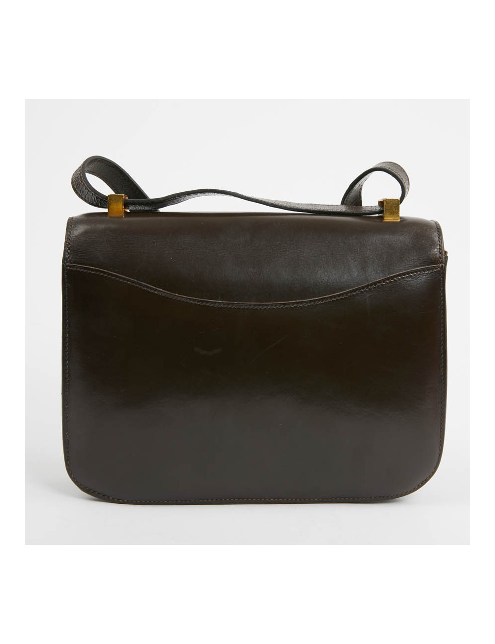 Constance marron HERMES cuir box