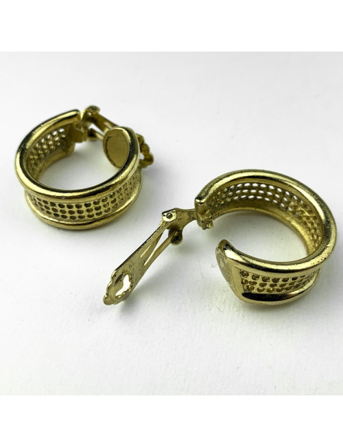 Clips DIOR boucles d'oreille 