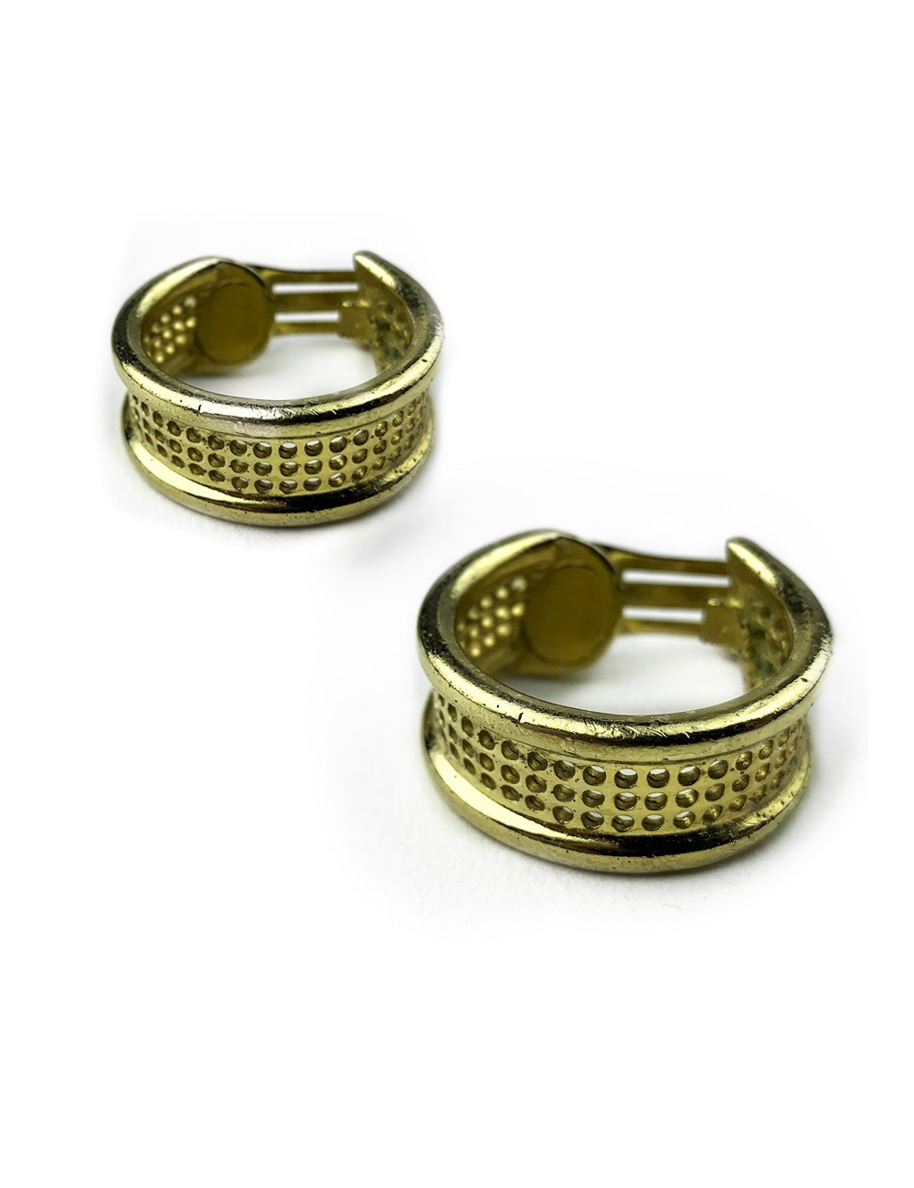 Clips créoles DIOR grillagés