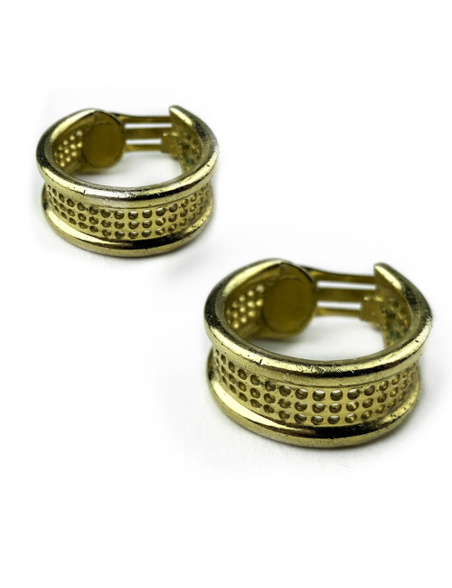 Clips créoles DIOR grillagés