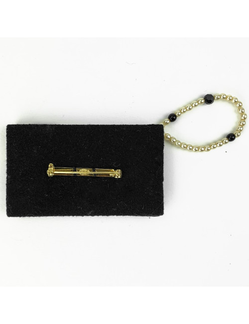 Broche CHANEL bicolore