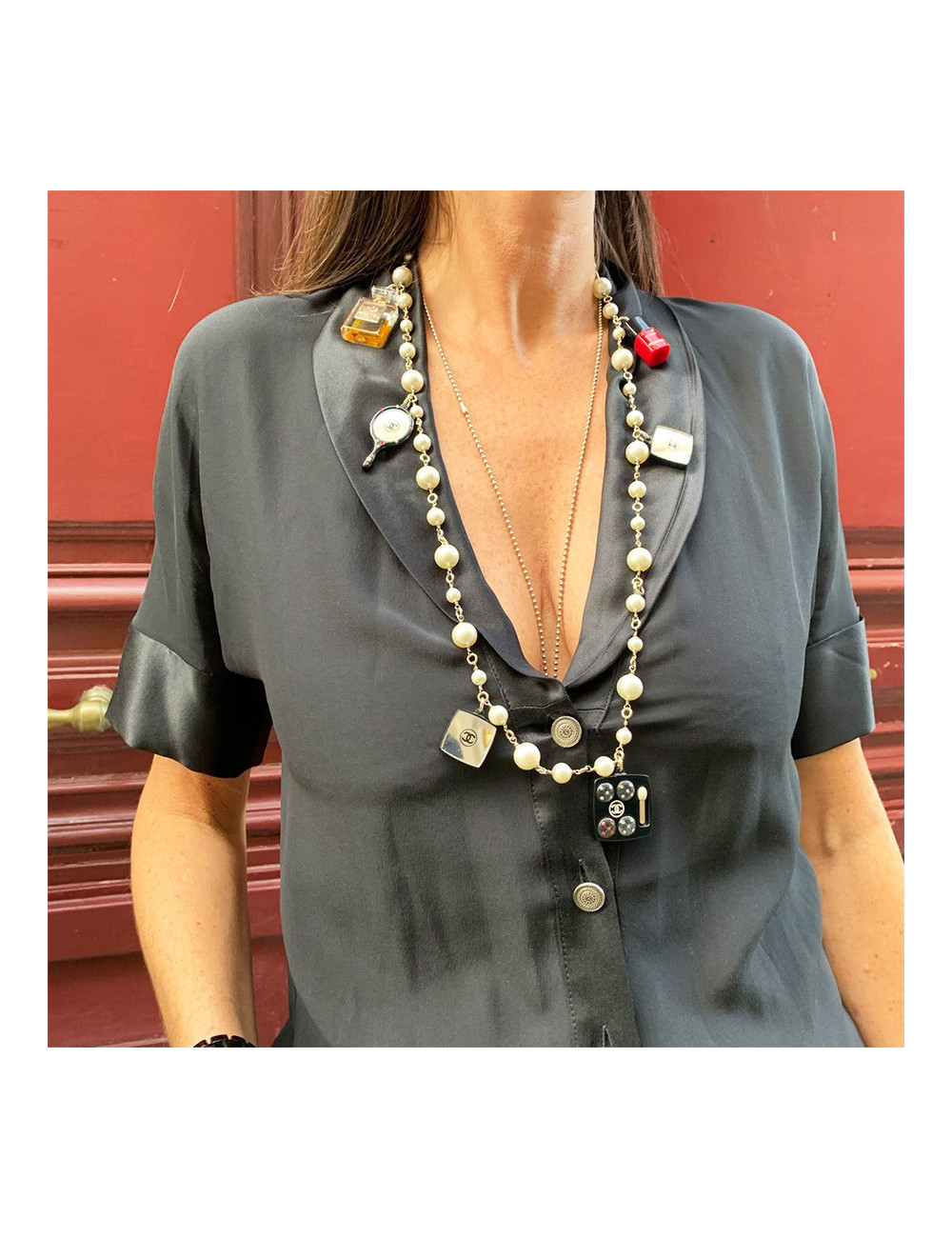 Sautoir CHANEL charms