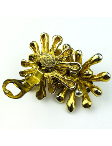 CHRISTIAN LACROIX Clips Vintage dorés 2