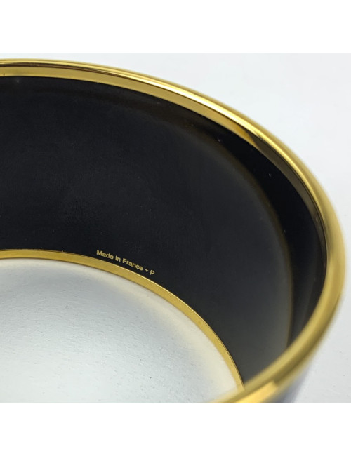 HERMES Bracelet émail Grand modèle