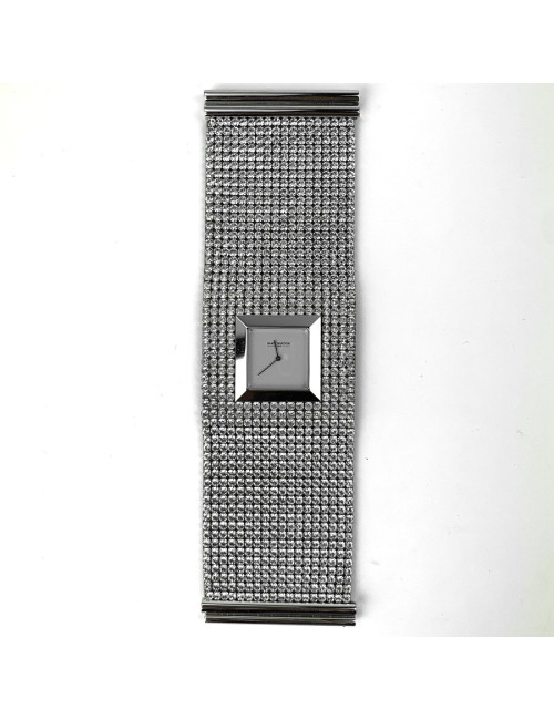 Montre SWAROVSKI écran carré et strass
