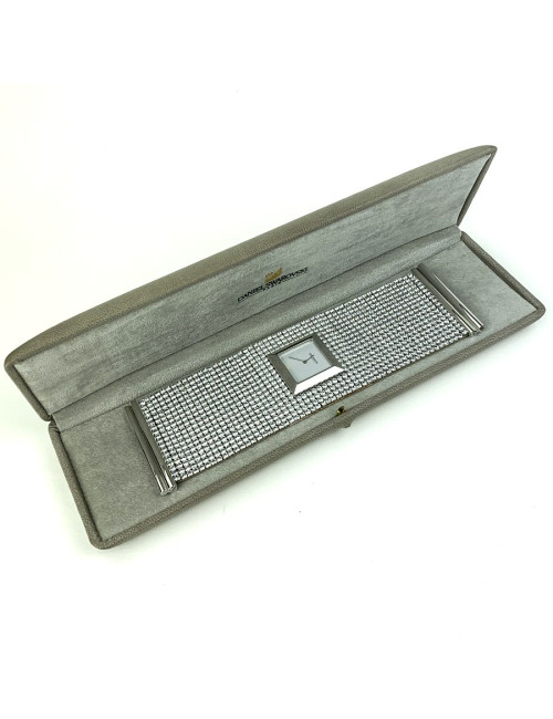 Montre SWAROVSKI écran carré et strass