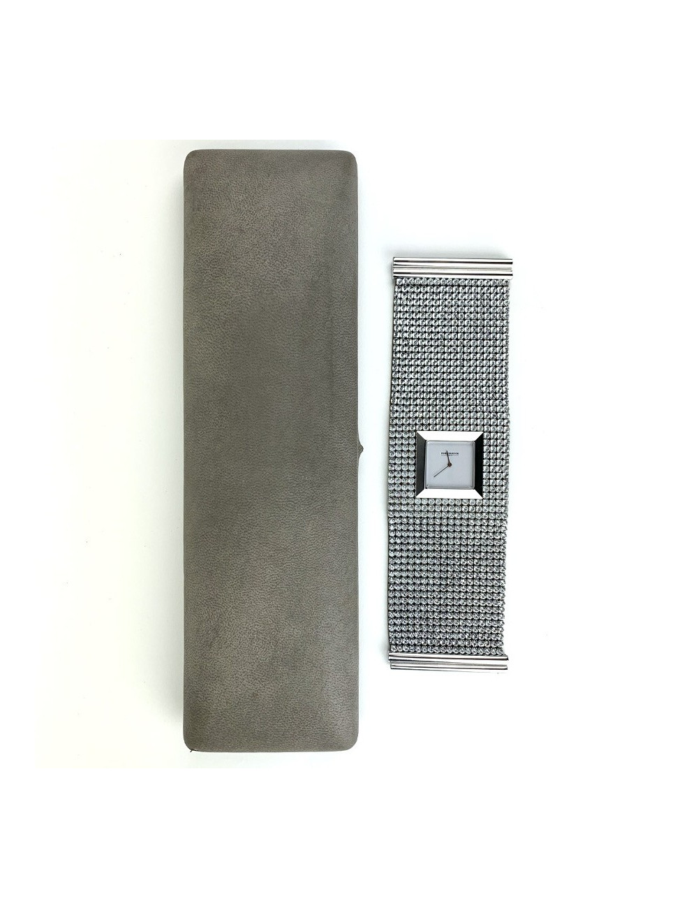 Montre SWAROVSKI écran carré et strass