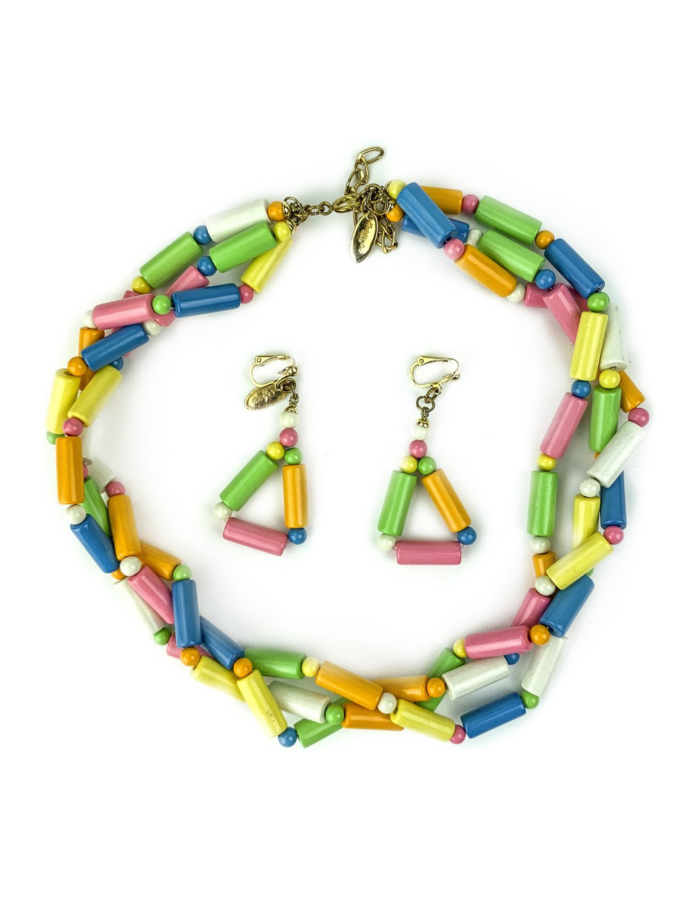 Parure Collier et boucles d'oreille CHRISTIAN DIOR