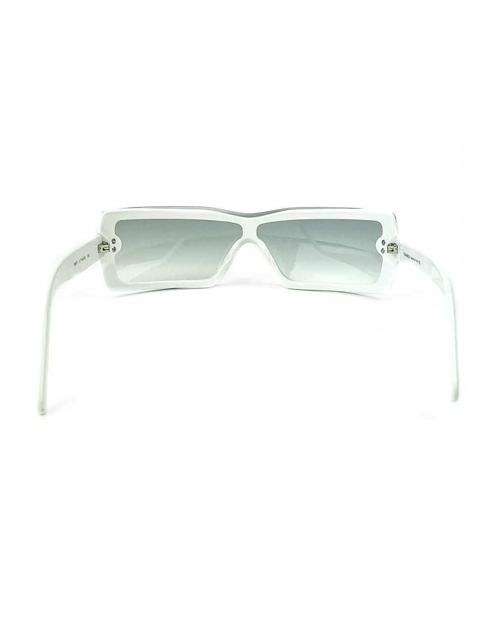 Solaires CHANEL bicolores blanches et grises