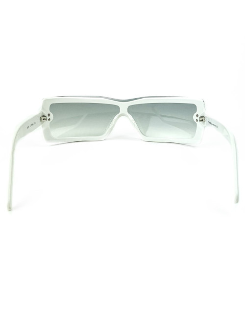 Solaires CHANEL bicolores blanches et grises