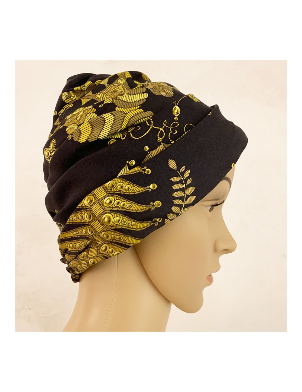 Chapeau HERMES en soie 