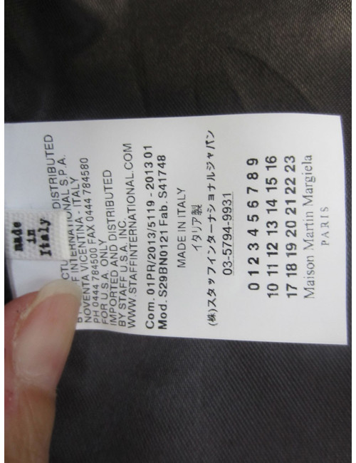 Veste Martin Margiela 1ère ligne