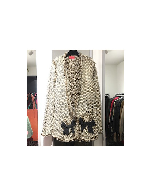 Veste longue LANVIN tweed