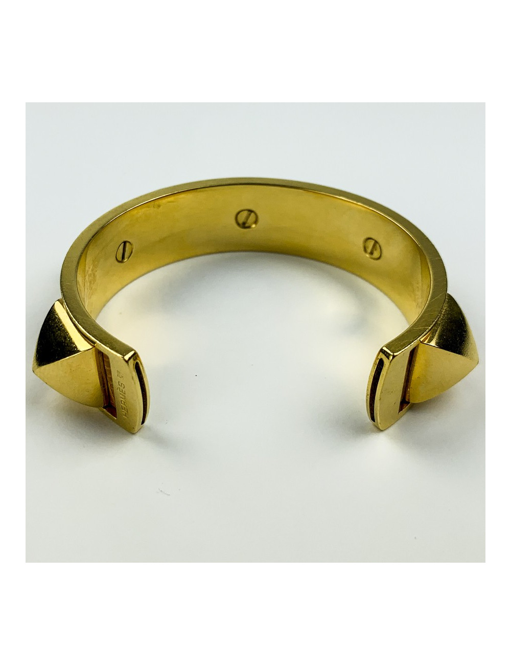 HERMES Medor lizard bracelet