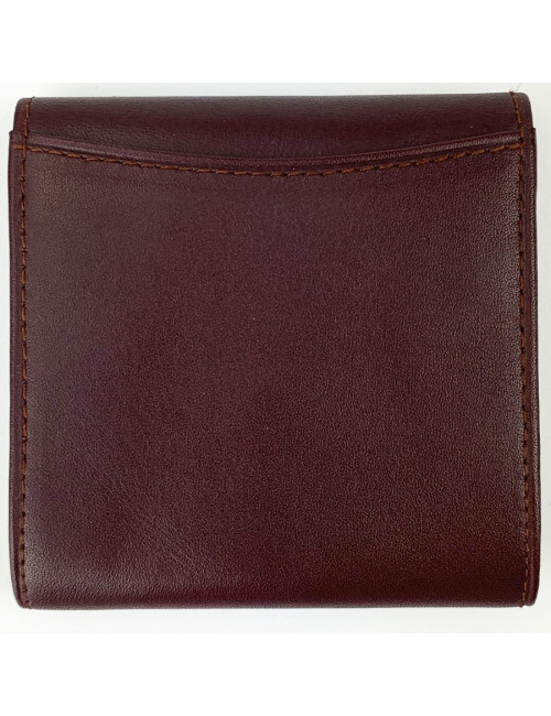 Porte monnaie CARTIER cuir bordeaux