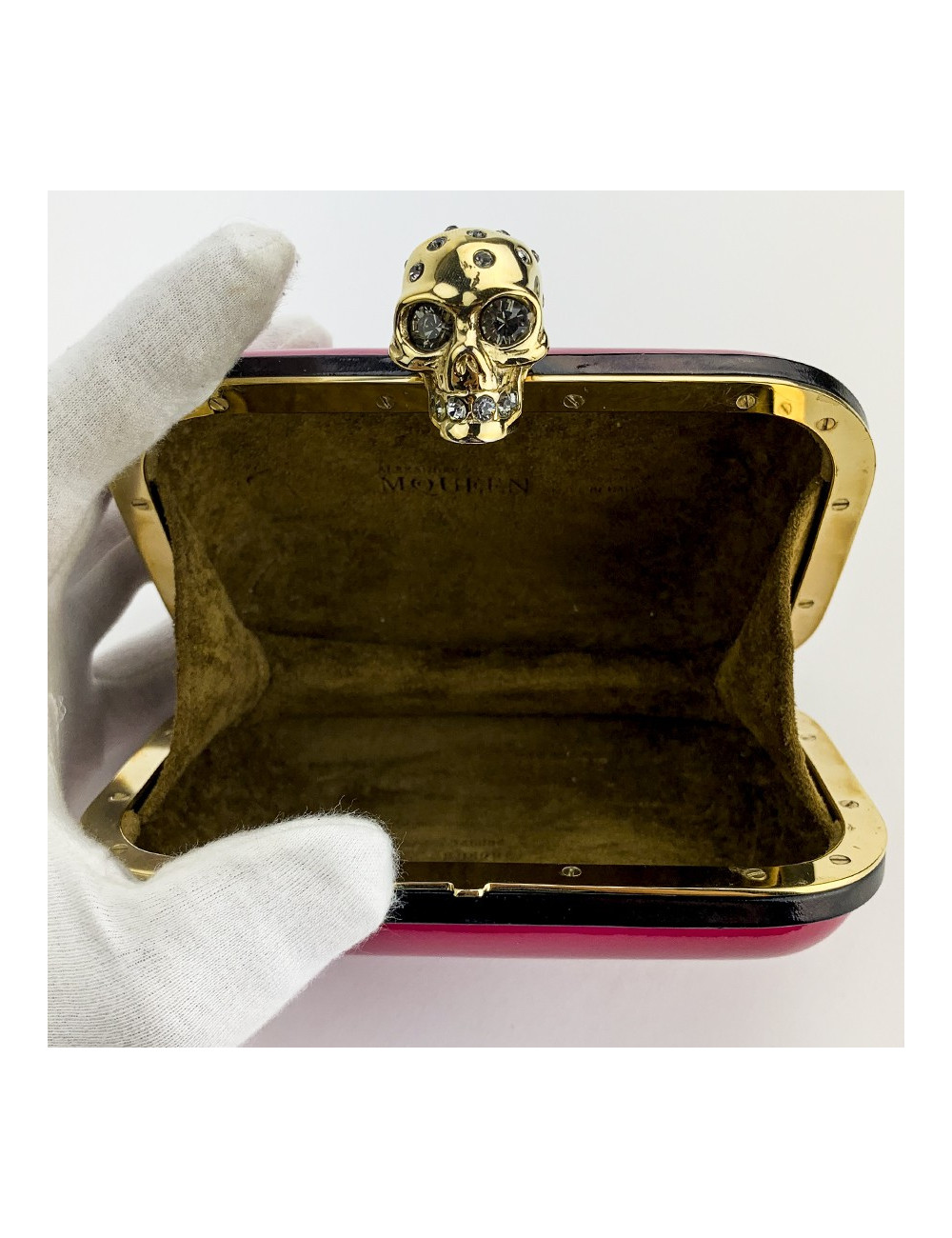 Minaudière alexander mc queen 