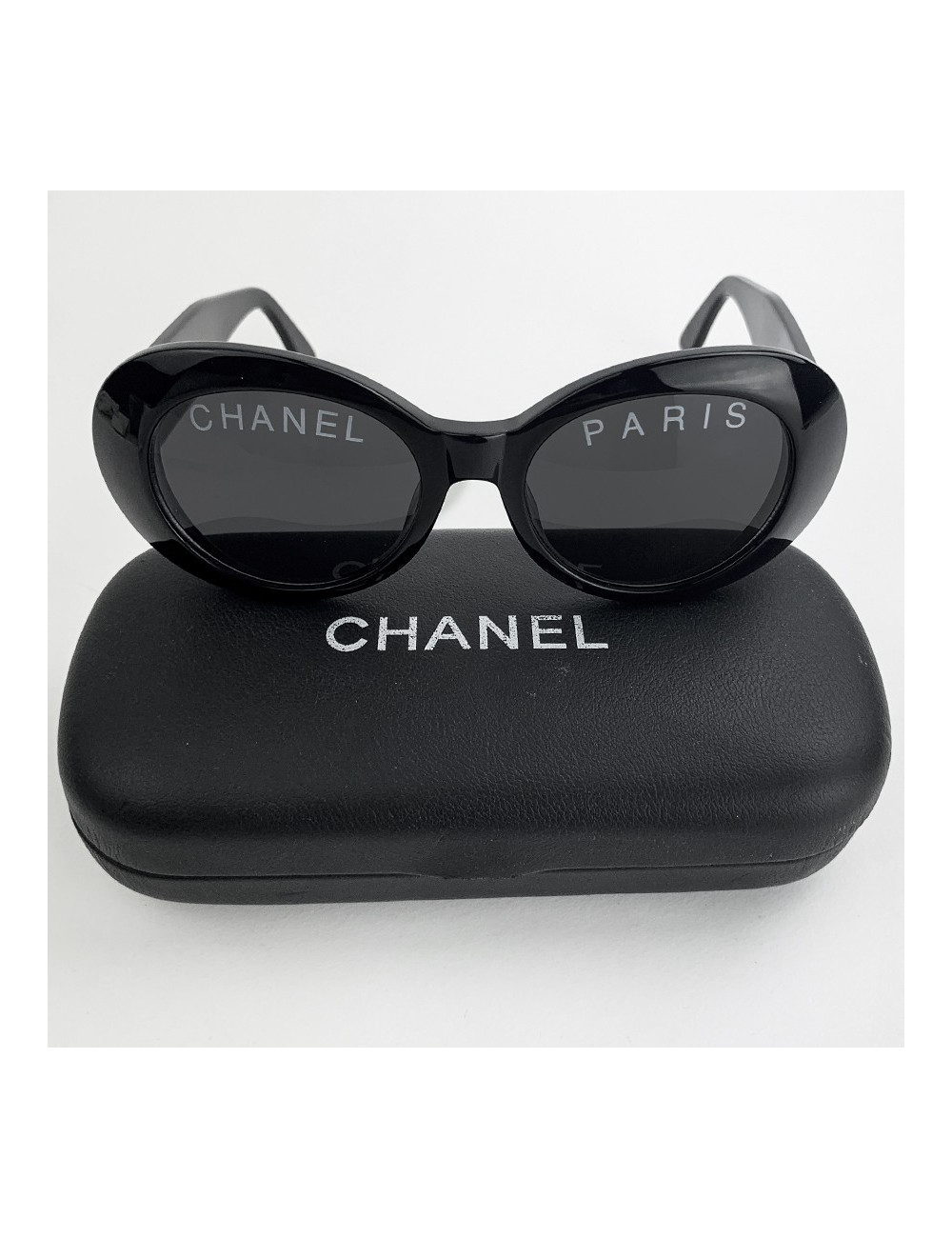 Solaires CHANEL PARIS vintage noires