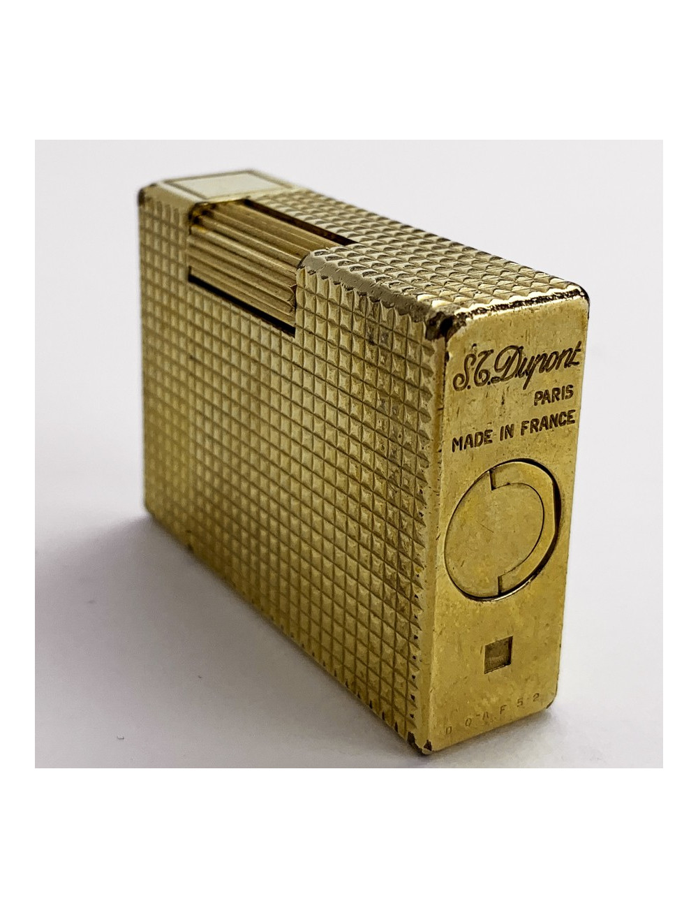 Briquet DUPONT plaqué or