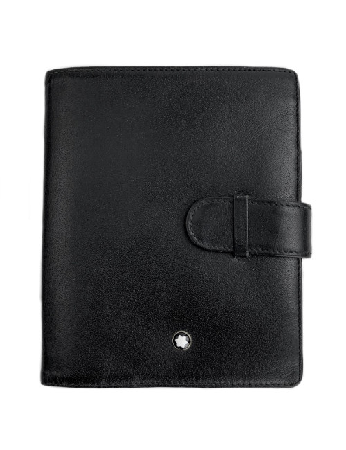 Montblanc black leather wallet