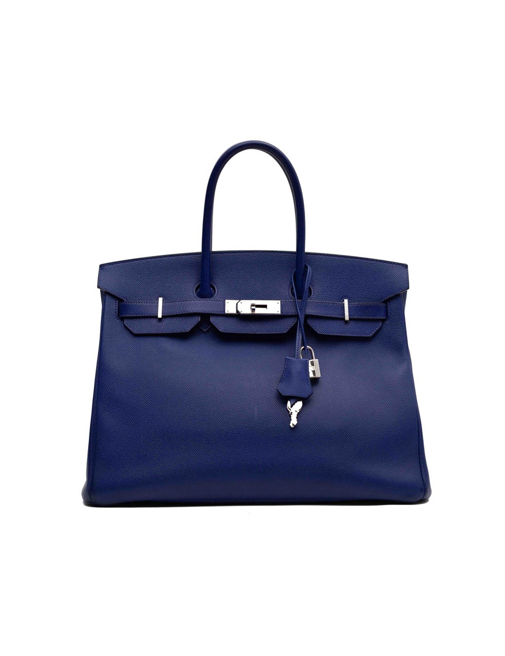 HERMES Birkin 35 epsom bleu éléctrique 