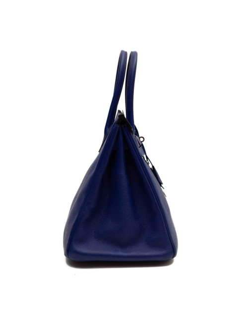 Birkin bleu 35 HERMES epsom bleu éléctrique 