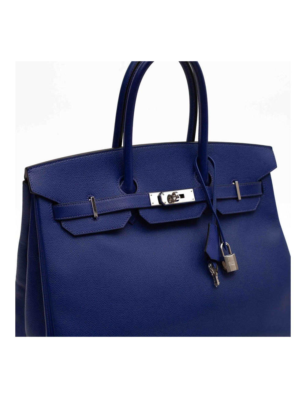 Birkin bleu 35 HERMES epsom bleu éléctrique 