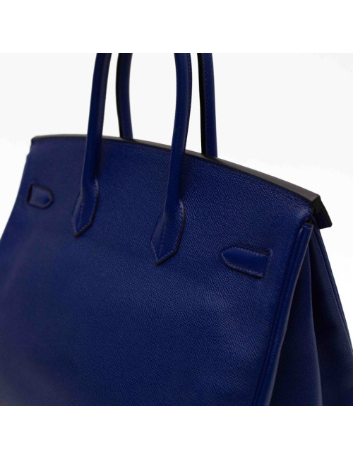 HERMES Birkin 35 epsom bleu éléctrique 