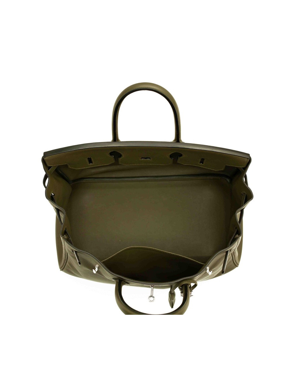 Sac HERMES Birkin 35 Swift vert