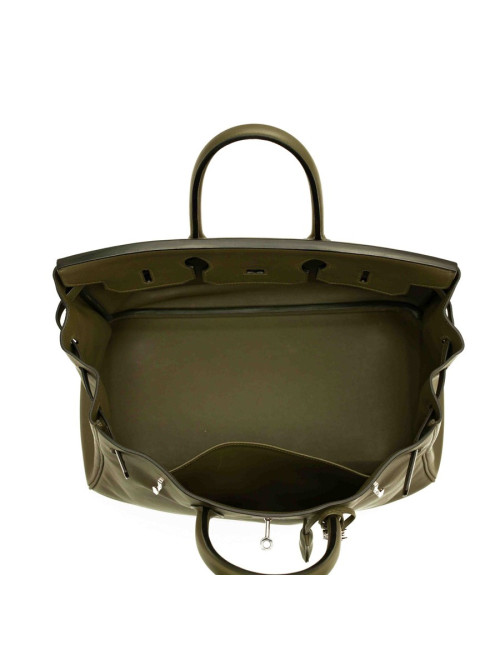 Sac HERMES Birkin 35 Swift vert