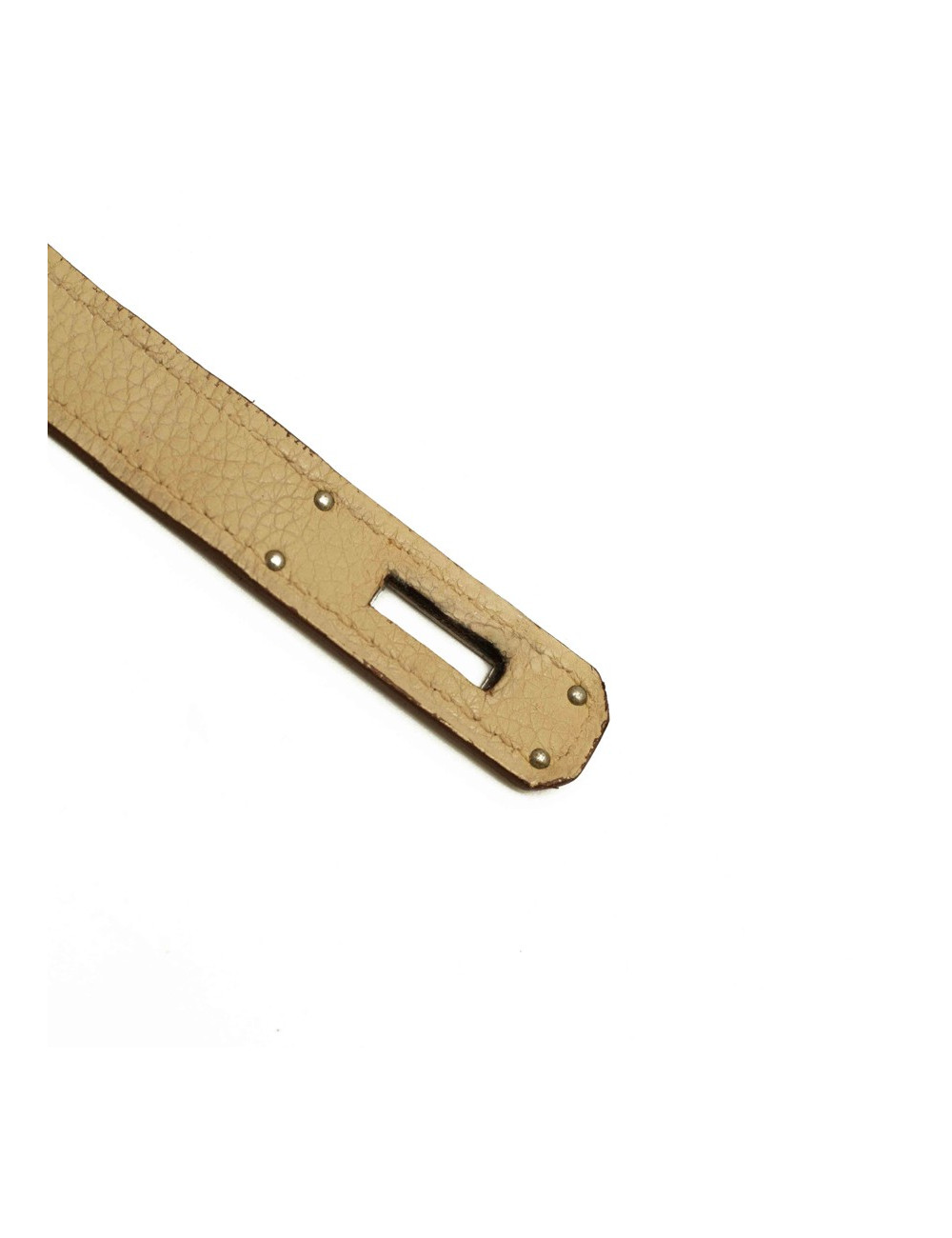 Birkin 35 HERMES cuir grainé ivoire