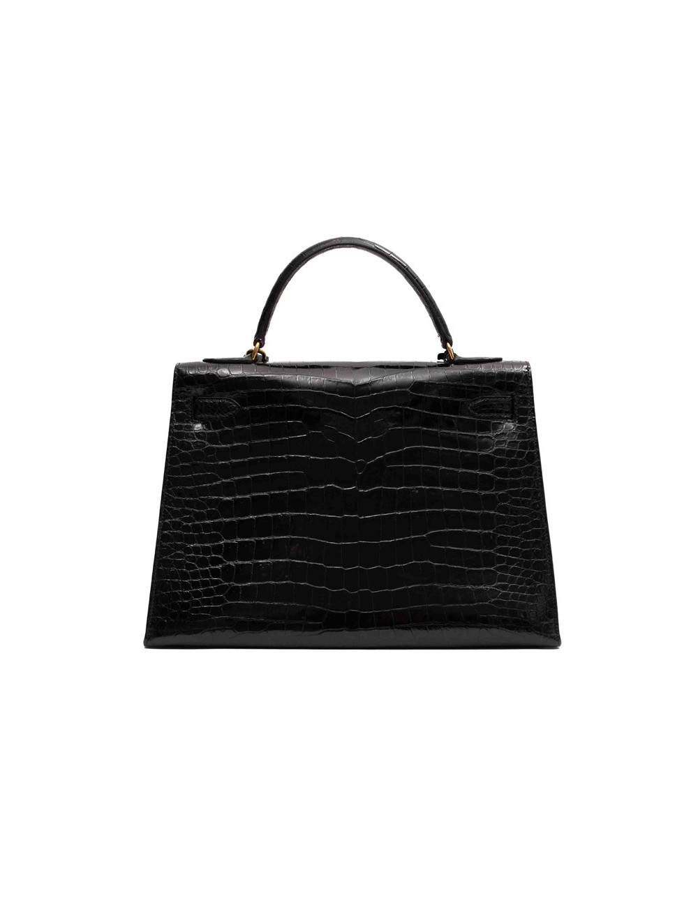 Sac Hermes 32 Croco noir