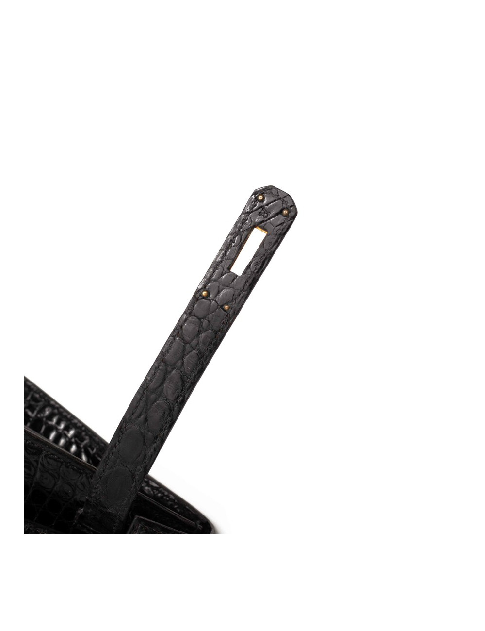 Sac Hermes 32 Croco noir