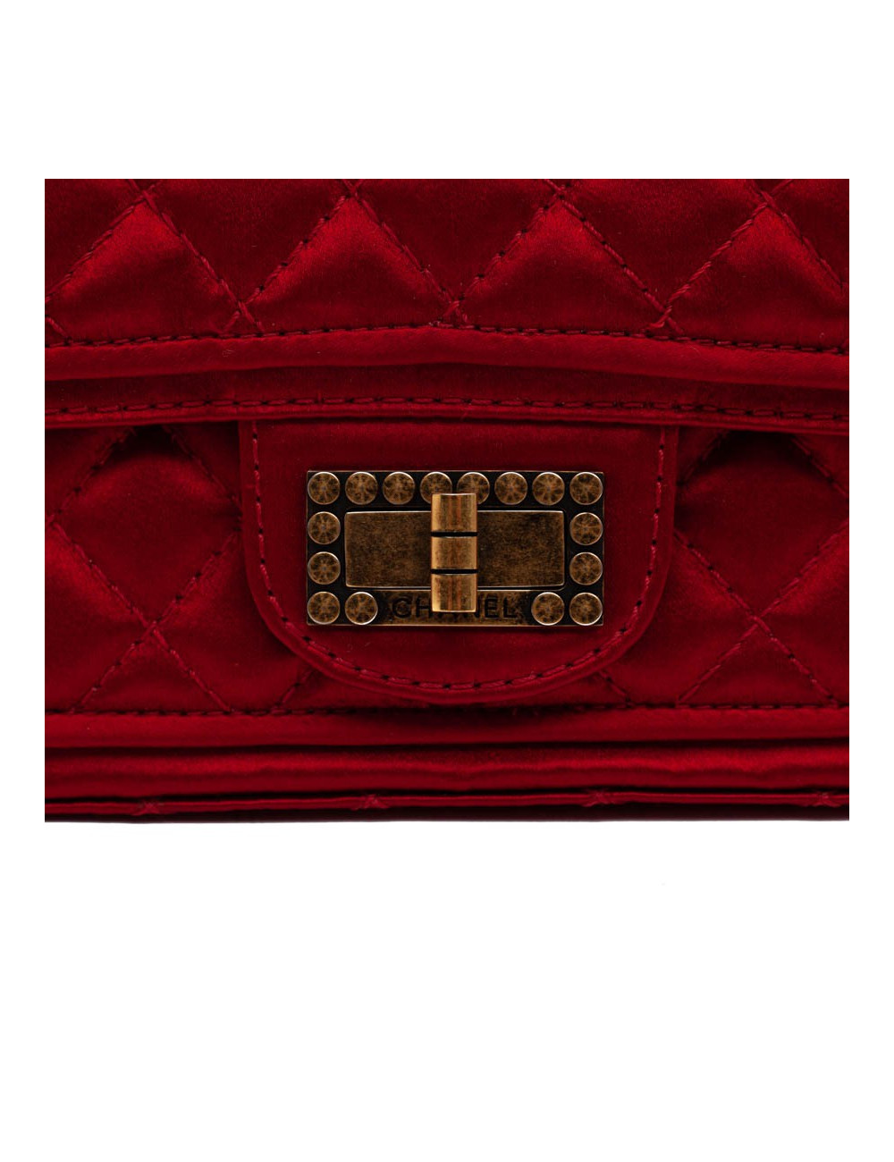 Mini sac Nina Ricci en soie façon croco gris