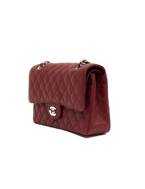 Timeless CHANEL cuir caviar bordeaux