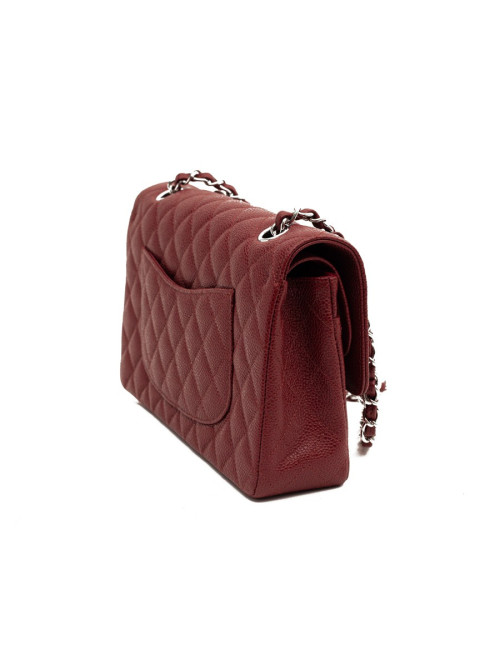 Timeless CHANEL cuir caviar bordeaux